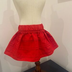 OshKosh B'gosh Red Taffeta Skirt
